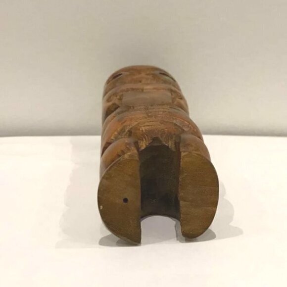 hand Carved Wooden Statue, 6" tall - Picture 5 of 14